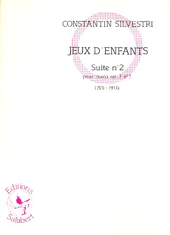 Jeux d'enfants - suite no.2 op.3,2  pour piano
