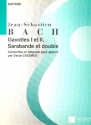 2 Gavottes, Sarabande et double pour guitare