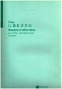 Brezzes of other days pour flte, clarinette basse et piano partition, Groformat