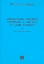 Hommage du trombone H59 pour trombone et piano