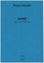 Ohim no.1 pour violon et alto