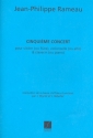 Konzert Nr.5 fr Violine (Flte), Violoncello (Viola) und Cembalo (Klavier) Stimmen