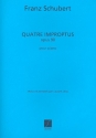 4 impromptus op.90  pour piano