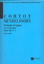 Prlude et fugue en mi mineur op.35,1 pour piano