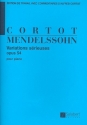 Variations srieuses op.54 pour piano