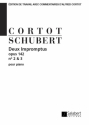 F. Schubert 2 Impromptus Op.142 N 2 Et 3 (Cortot) Piano  Piano