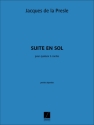 Suite en sol pour 2 violons, alto et violoncelle parties