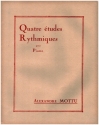 4 tudes Rythmiques pour piano