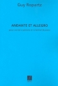 Andante et Allegro pour cornet  pistons et piano