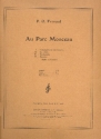 Au Parc Monceau pour orchestre partition