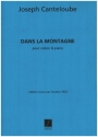 Dans La Montagne pour violon et piano