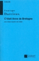C'tait Anne de Bretagne pour choeur mixte a cappella partition (frz)