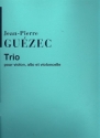 Trio pour violon, alto et violoncelle partition