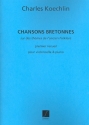 Chansons bretonnes op.115 vol.1 pour violoncelle et piano