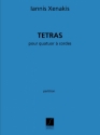 Tetras (1983) pour quatuor  cordes partition