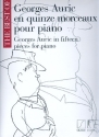 George Auric en 15 morceaux  pour piano