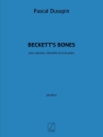 Beckett's Bones pour soprano, clarinette en la et piano partition et parties
