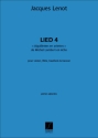 Jacques Lenot, Lied 4 Violin, Flute, Oboe and Bassoon Stimmen-Set