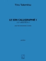 Tru Takemitsu, Le son calligraphi I String ensemble Buch