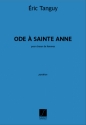 Eric Tanguy, Ode  sainte Anne Choir A 3 Voices Buch