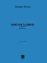 Georges Enesco, Quatuor en mi bmol, opus 22 n 1 Streichquartett Stimmen-Set