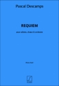 Requiem pour 4 solistes,choeur mixte et orchestre rduction piano et chant