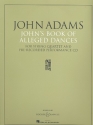 John's Book of alleged Dances (+CD) für Streichquartett und Zuspiel-CD Partitur und Stimmen