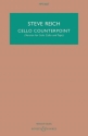 Cello Counterpoint fr Violoncello und Tonband Studienpartitur
