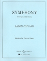 Symphony for Organ and Orchestra for organ and piano score