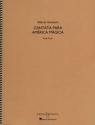 Cantata para America Magica op. 27 HPS 1042 fr Sopran, Schlagwerk und Orchester Studienpartitur