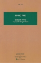 Fine, Irving: Serious Song HPS 1177 fr Streichorchester Studienpartitur