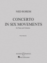 Concerto in Six Movements fr Klavier und Orchester Klavierauszug