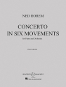 Concerto in Six Movements fr Klavier und Orchester Klavierauszug