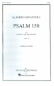 Psalm 150 op.5 for mixed chorus and orchestra choral score (la)