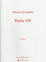 Psalm 150 op.5 for mixed chorus and orchestra vocal score (la)