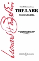 The Lark fr gemischter Chor oder 7 Soli (SSMezTTBB) a cappella, Schlagwerk ad  Chorpartitur