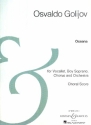 Oceana fr Solo, Knabensopran, gem Chor und Orchester Chorpartitur