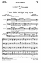 Thou didst delight my eyes op. 32 for male choir a cappella score