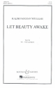 Let Beauty awake fr Chor unisono und Klavier Partitur