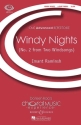 Windy Nights fr Kinderchor (SSAA), Klavier und Oboe