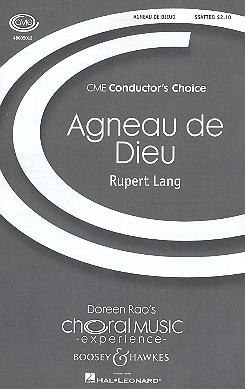 Agneau de Dieu fr Tenor, SATB (solistisch oder als kleiner Chor) und gemischter Chor Chorpartitur