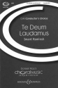 Te Deum Laudamus fr gemischter Chor (SATB divisi), 3 Trompeten, Pauken, Streicher und