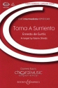 Torna a Surriento fr Kinderchor (SSA), Violine und Violoncello Chorpartitur