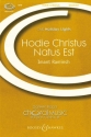 Hodie Christus natus est fr gemischter Chor (SATB) und Orgel (Klavier) Chorpartitur