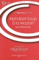 Alphabet Soup  la Mozart fr Kinderchor (SSAA), Flte und Klavier Chorpartitur
