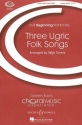 Three Ugric Folk Songs fr Kinderchor (SA) Chorpartitur