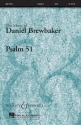 Brewbaker, Daniel: Psalm 51 fr gemischter Chor (SATB) und Orgel Chorpartitur