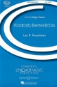 Kadosh / Benedictus fr Frauenchor (SSA), Orgel, 2 Trompeten, Horn in F, Posaune und Tuba Chorpartitur