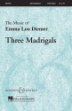 Three Madrigals fr Chor (SA) und Klavier Chorpartitur