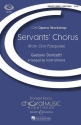 Servants' Chorus fr Kinderchor (SA) und Klavier